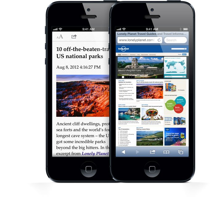 iphone5官网宣传图