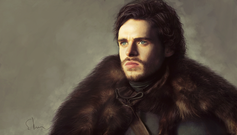 罗柏·史塔克(robb stark),由deviantart的用户yellowtwist创作.