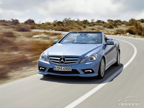 撼世佳作奔驰e350敞篷跑车激情上市