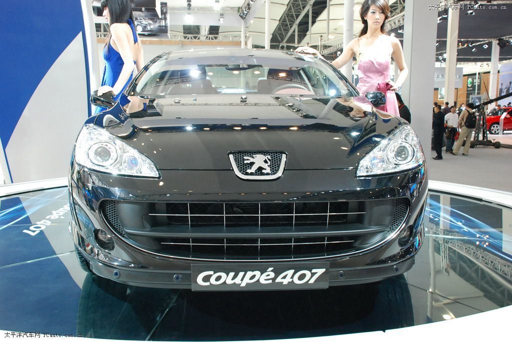 標(biāo)致407車展高清大圖