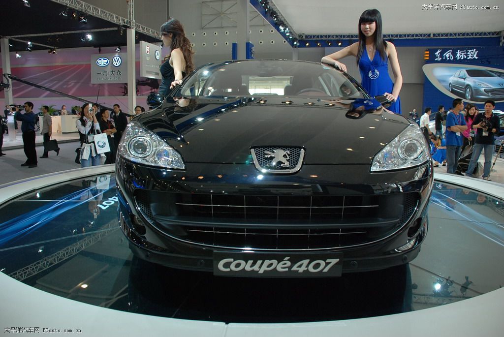 標(biāo)致407車展高清大圖