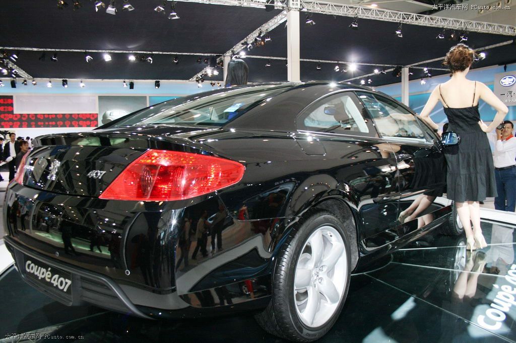 標(biāo)致407車(chē)展高清大圖