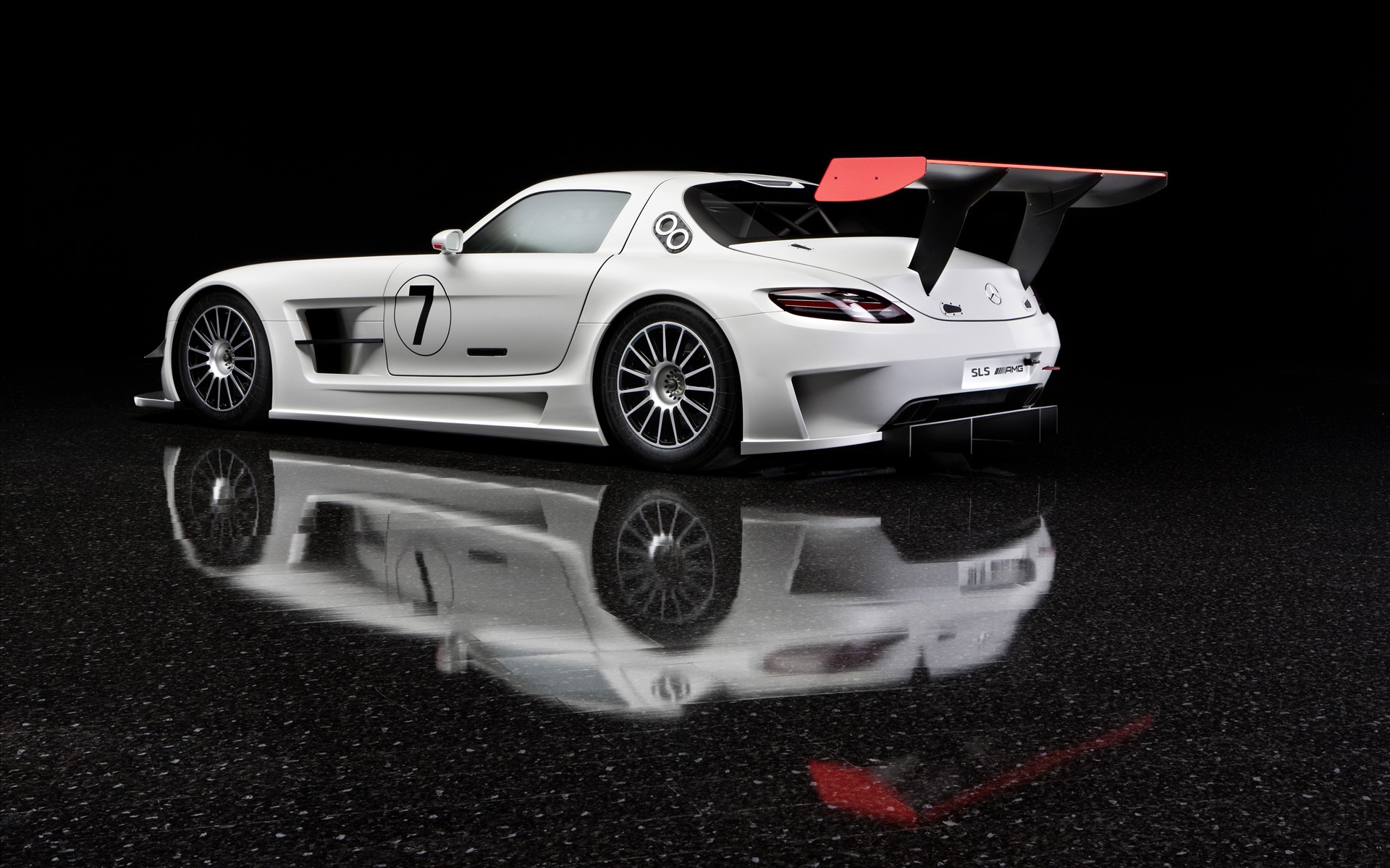 奔馳sls amg gt3 2011壁紙